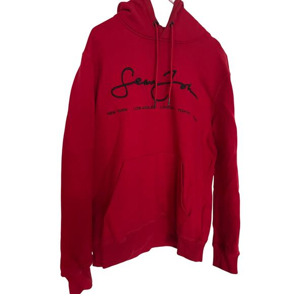 Sean John Empowered Script Vintage Hoodie - Large